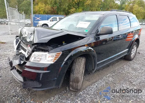 2018 Dodge Journey Se Awd z USA, uszkodzony, nr VIN 3C4PDDAG0JT510035